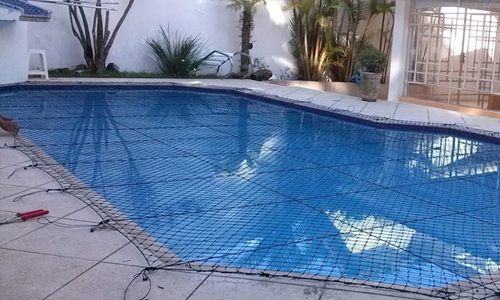 Redes de proteção para Piscinas